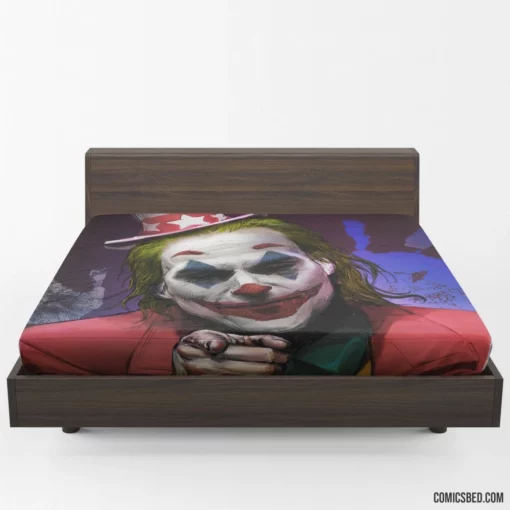 Joker DC Unpredictable Jest Comic Fitted Sheet