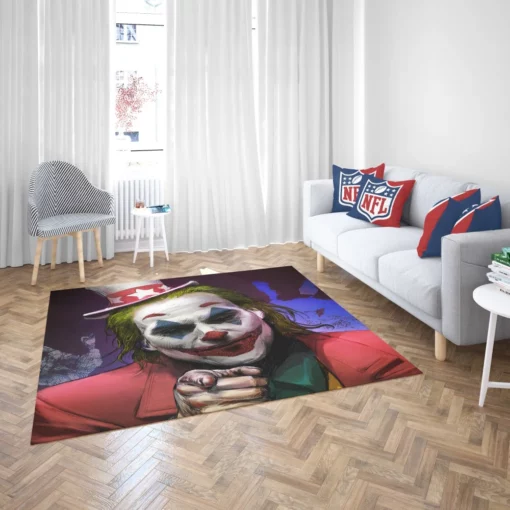 Joker DC Unpredictable Jest Comic Rug 2