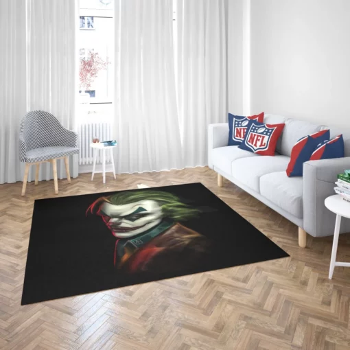 Joker DC Unpredictable Opponent Comic Rug 2