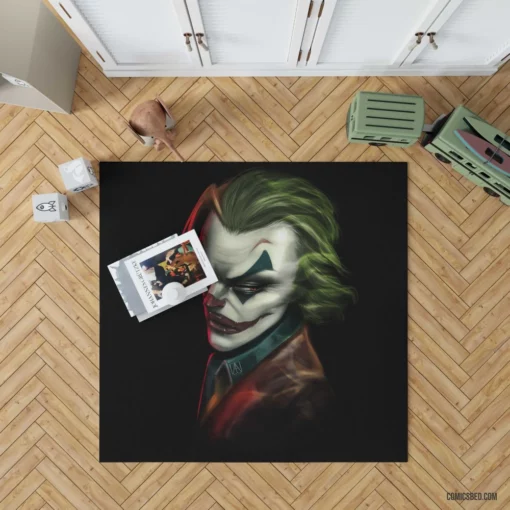 Joker DC Unpredictable Opponent Comic Rug