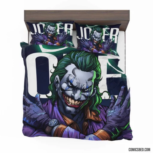 Joker DC Unpredictable Puzzle Comic Bedding Set 1