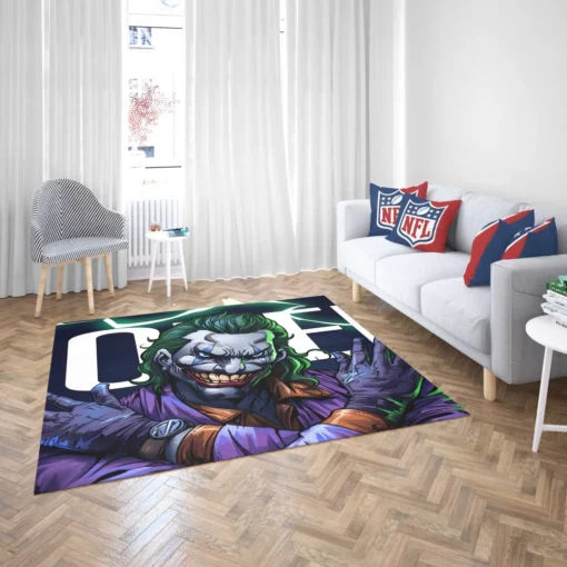 Joker DC Unpredictable Puzzle Comic Rug 2