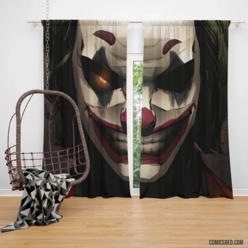 Joker DC Unraveled Mystery Comic Curtain