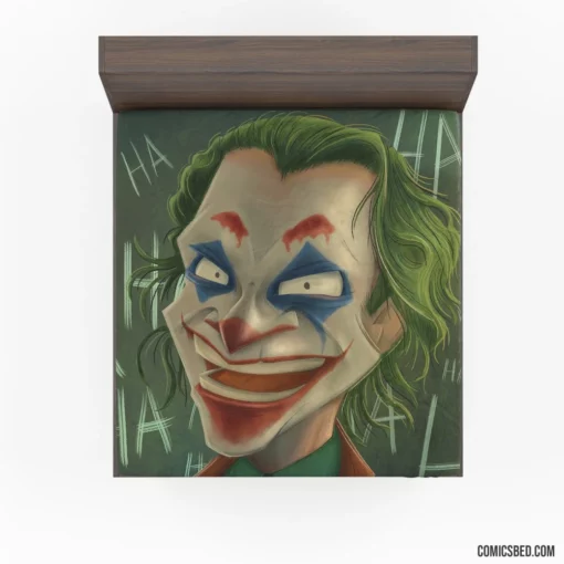 Joker DC Villainous Enigma Comic Fitted Sheet 1