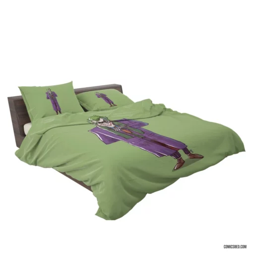 Joker Minimalist DC Clown Prince Comic Bedding Set 2