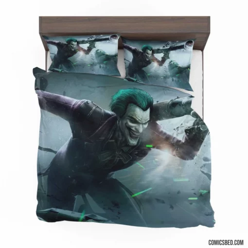 Joker Rocket Launcher DC Trickster Comic Bedding Set 1