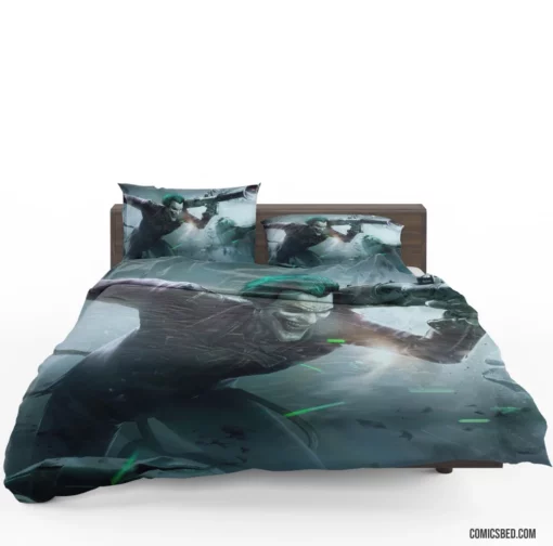 Joker Rocket Launcher DC Trickster Comic Bedding Set