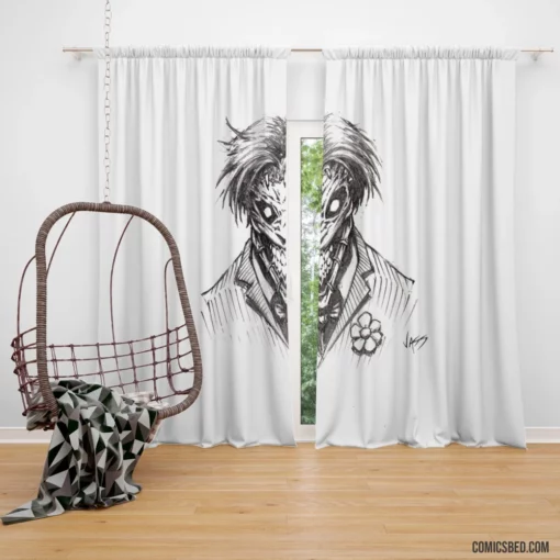 Joker Twisted Tales Comic Curtain