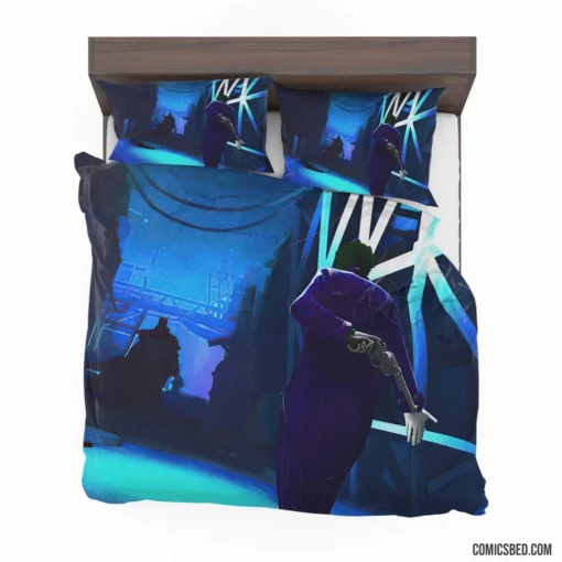 Joker vs. Batman Epic Showdown Comic Bedding Set 1