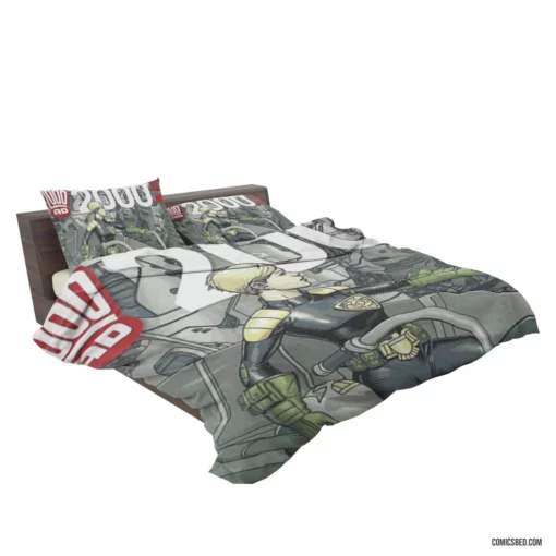 Judge Anderson 2000 AD Enforcer Comic Bedding Set 2