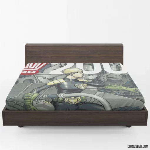 Judge Anderson 2000 AD Enforcer Comic Fitted Sheet