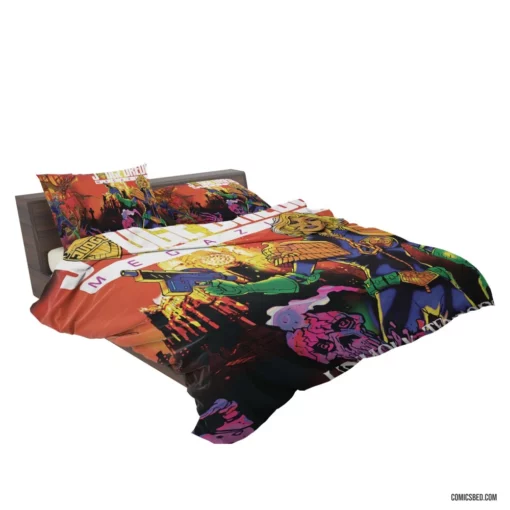 Judge Dredd & Anderson Law Keepers Comic Bedding Set 2