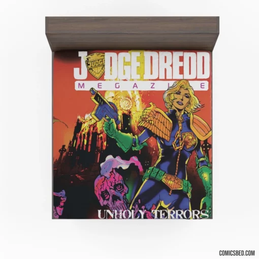 Judge Dredd & Anderson Law Keepers Comic Fitted Sheet 1