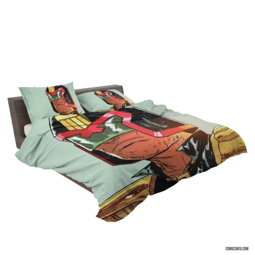 Judge Dredd Law and Order Comic Bedding Set 2