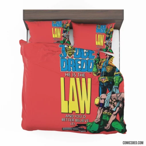 Judge Dredd Urban Enforcer Saga Comic Bedding Set 1