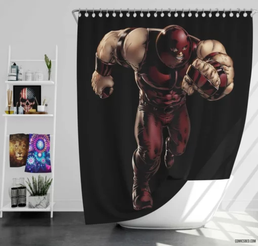 Juggernaut Chronicles Comics Unstoppable Force Shower Curtain