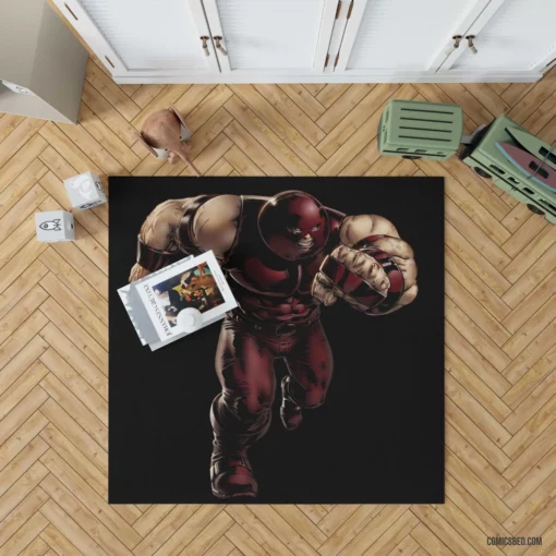 Juggernaut Unstoppable Power Comic Rug