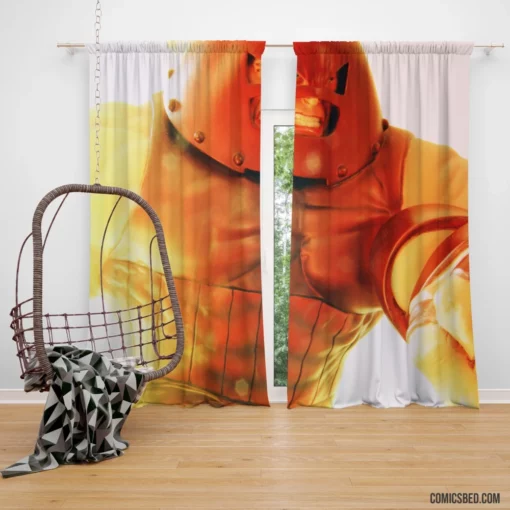 Juggernaut X-Men Unstoppable Force Comic Curtain