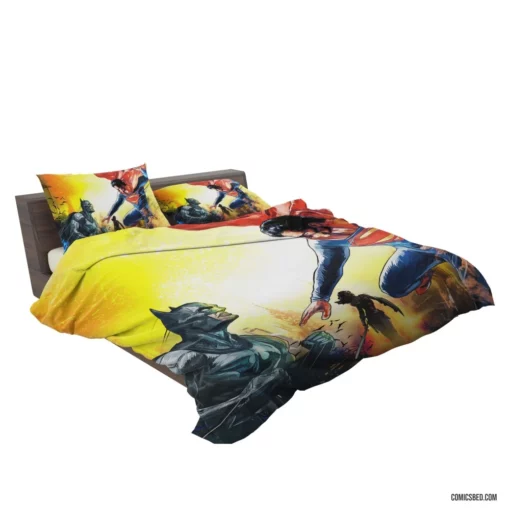 Justice League Batman Superman Trinity Comic Bedding Set 2