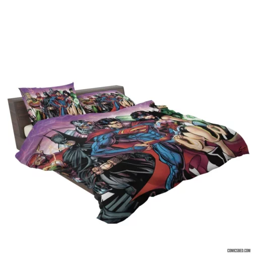 Justice League DC Earth Guardians Comic Bedding Set 2