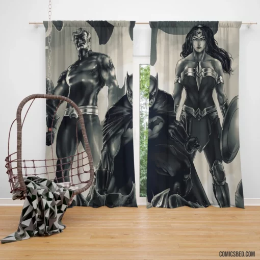 Justice League DC Heroic Ensemble Comic Curtain