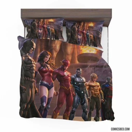 Justice League DC Super Squad Comic Bedding Set 1