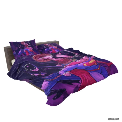 Justice League Heroes United Trilogy Comic Bedding Set 2