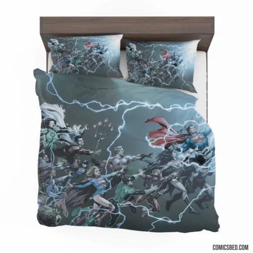 Justice League Iconic Heroes Comic Bedding Set 1