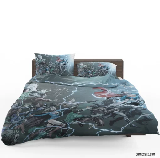 Justice League Iconic Heroes Comic Bedding Set