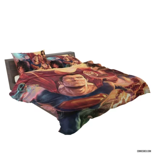 Justice League Titans Unite Saga Comic Bedding Set 2