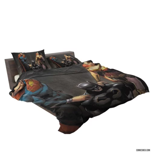 Justice League Trinity DC Heroes Comic Bedding Set 2