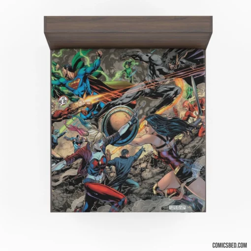 Justice League vs. Suicide Squad DC Comics Fitted Sheet 1