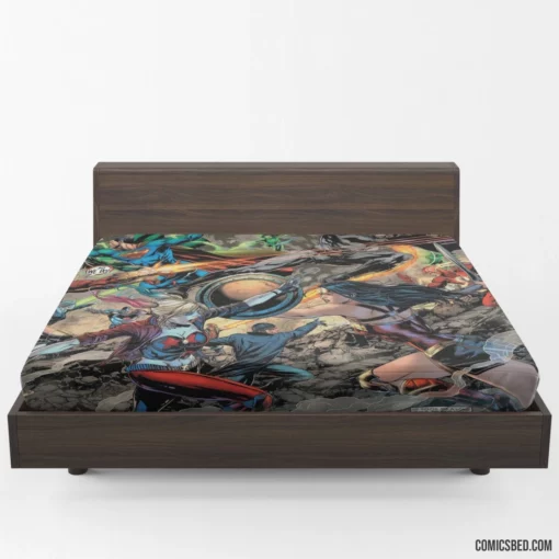 Justice League vs. Suicide Squad DC Comics Fitted Sheet