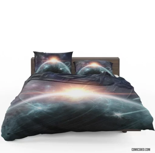 Kaliumlabs Planetary Discovery Comic Bedding Set