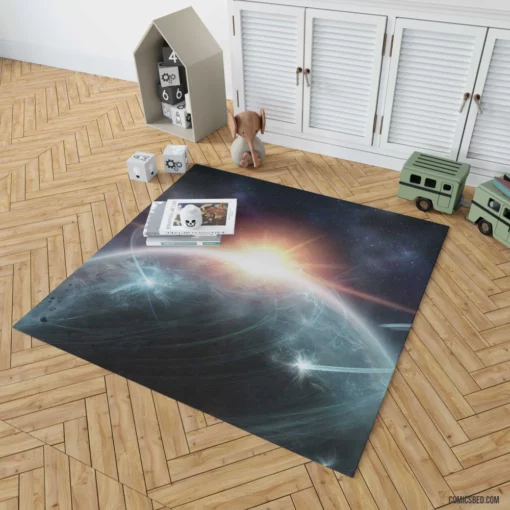 Kaliumlabs Planetary Discovery Comic Rug 1