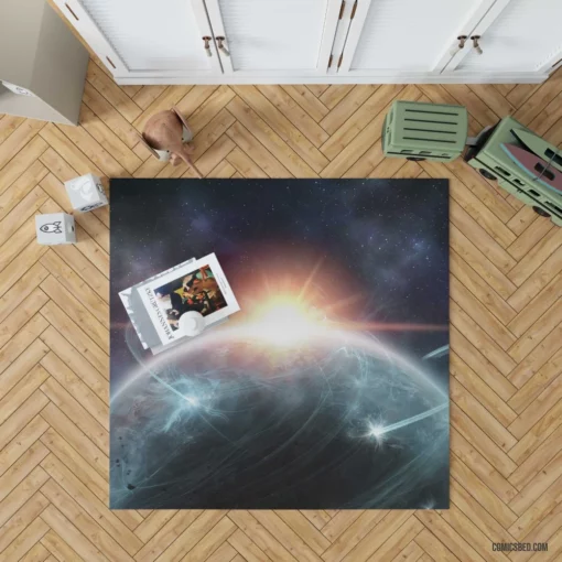 Kaliumlabs Planetary Discovery Comic Rug