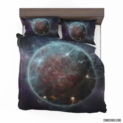 Kaliumlabs Space Celestial Adventure Comic Bedding Set 1