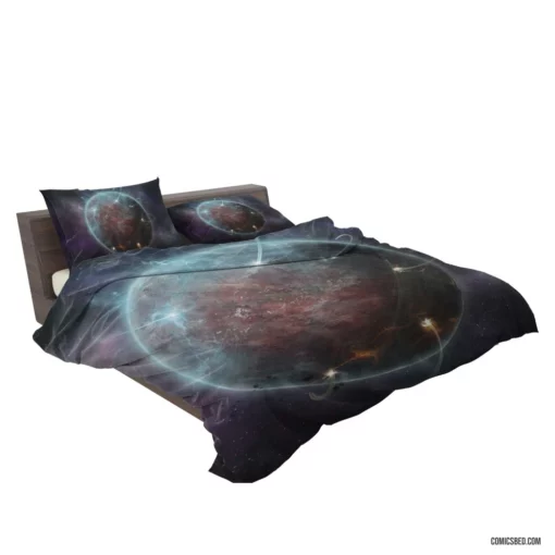 Kaliumlabs Space Celestial Adventure Comic Bedding Set 2