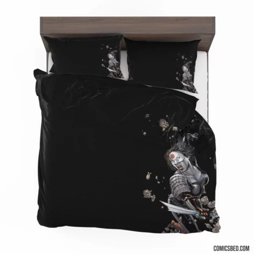 Katana Deadly Samurai Comic Bedding Set 1