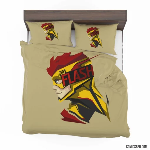 Kid Flash Chronicles Speedster Legacy Comic Bedding Set 1