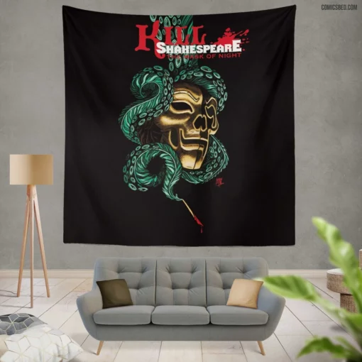 Kill Shakespeare Bardic Adventures Comic Wall Tapestry