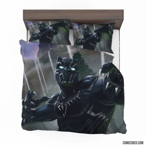 King of Wakanda Black Panther Reign Comic Bedding Set 1