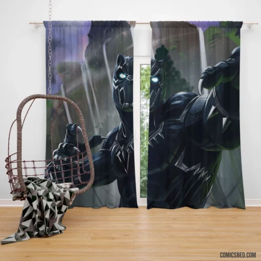 King of Wakanda Black Panther Reign Comic Curtain