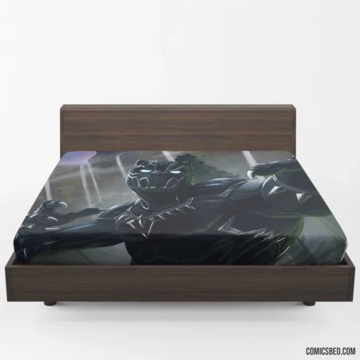 King of Wakanda Black Panther Reign Comic Fitted Sheet