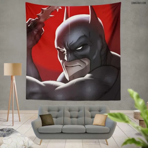 Knightfall Batman Saga Comic Wall Tapestry