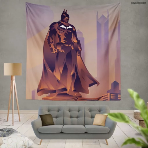 Knights United Justice League x Batman Comic Wall Tapestry