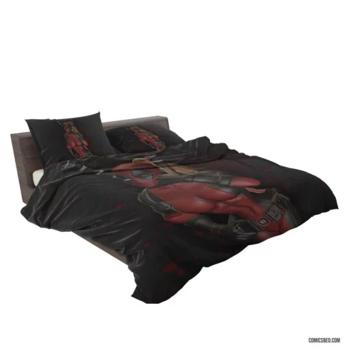 Lady Deadpool Marvel Heroine Comic Bedding Set 2