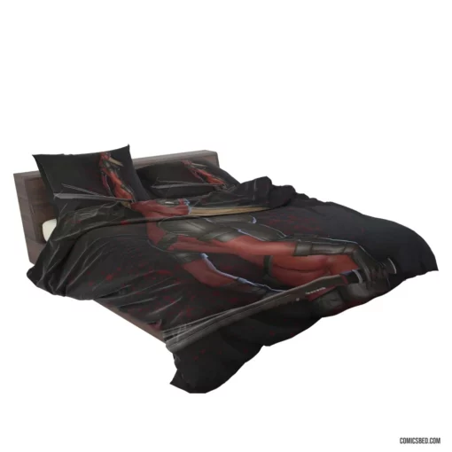 Lady Deadpool Merc with Sass Comic Bedding Set 2