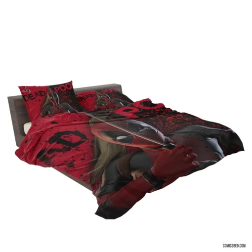 Lady Deadpool Unleashed Heroine Comic Bedding Set 2