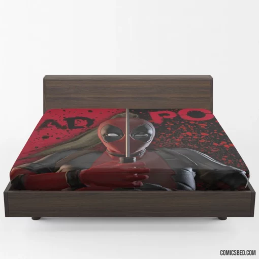 Lady Deadpool Unleashed Heroine Comic Fitted Sheet